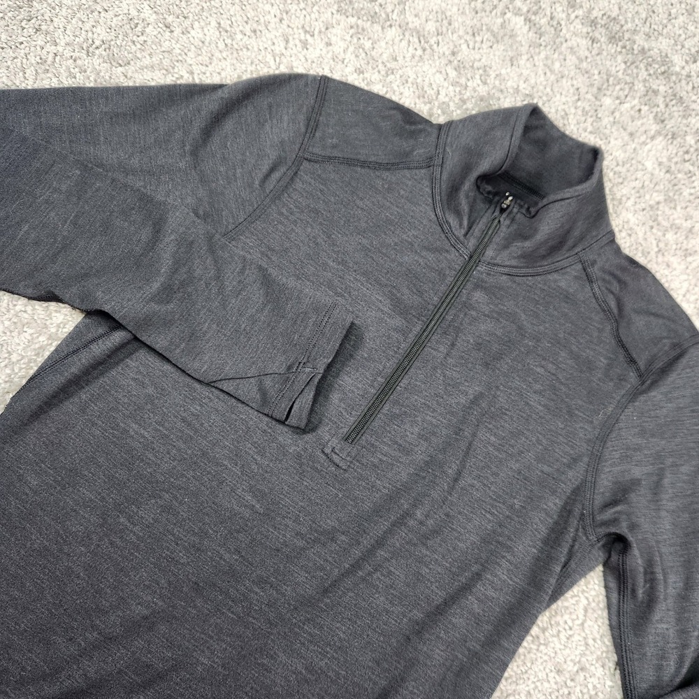 REI Co-op 1/4 Zip Top Womens XS Gray Hiking‎ Running Outdoor Gorpcore Hiking